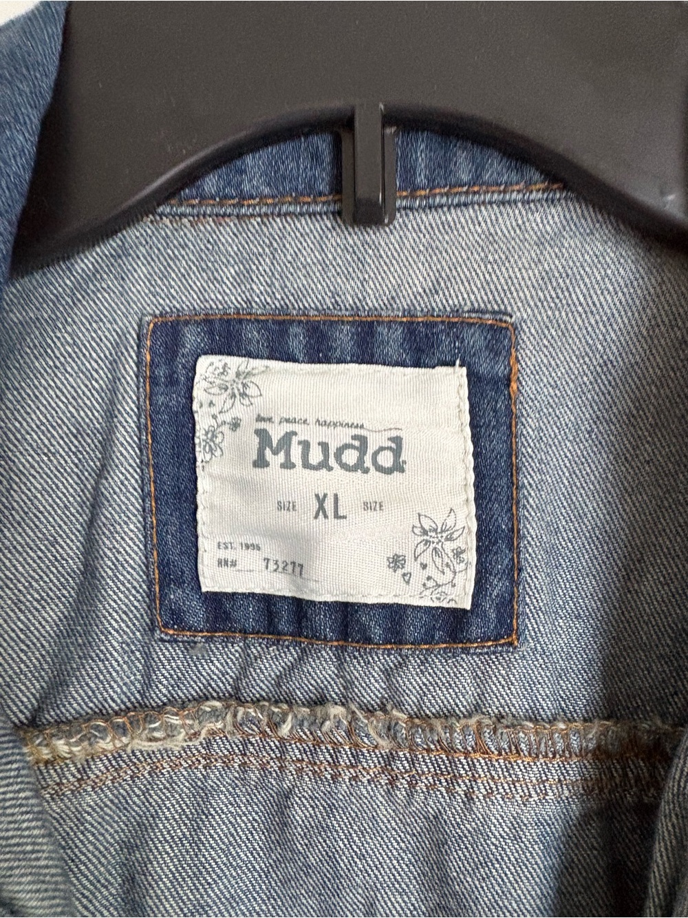 Mudd Light Blue Denim Vest - Casual Layering - Picture 2 of 6
